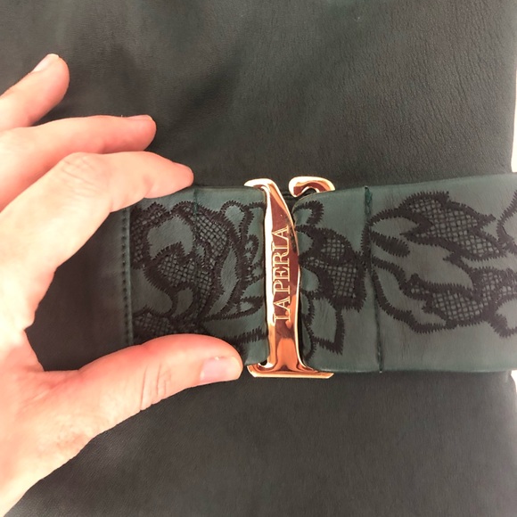 RARE La Perla Lambskin Minidress, XS-XXS - Picture 3 of 12